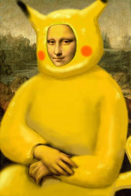 Mona Lisa Pikachu