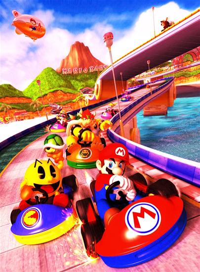 mario kart fast