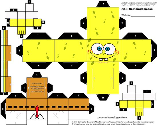 Build a Spongebob