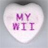 My Wii candy heart