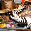 Hand painted SSBM shoes