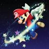 mario galaxy poster