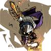 Meta Knight in Strikers Charged
