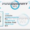 My MKW license!