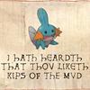 Shakespeare Liked Mudkips