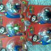 Mario figurines, first 6