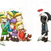 Dark Toon Link is scary!