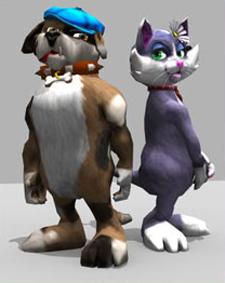Bruiser and Scratch in the Case of the Puzzling Paw