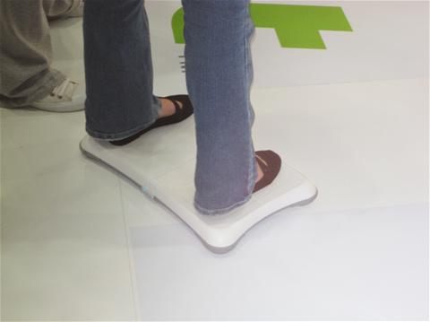 Wii Fit Feet On Preview