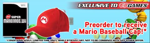 Free ??? When You Pre-Order NSMBW from EB Games!