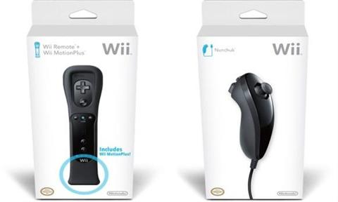 Black colored remote, nunchuck and motion plus out before black friday