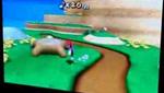Some girl playing Super Mario Galaxy